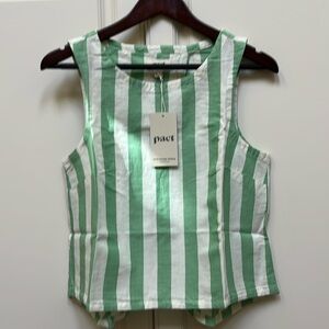 Pact Linen Blend Top